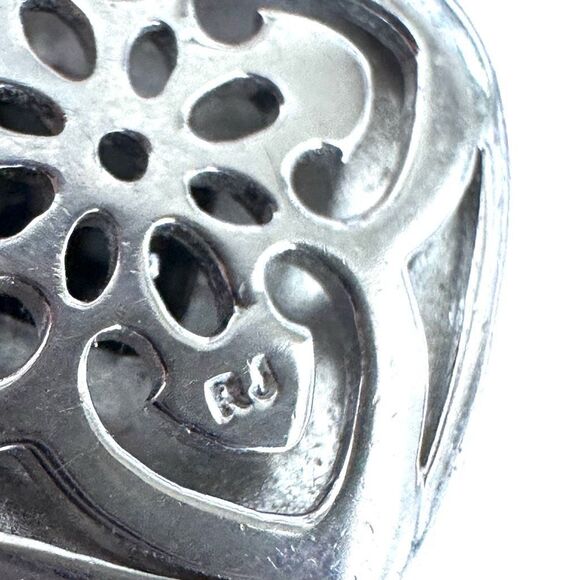 Sterling Silver Earrings with Black Onyx, Rhodium & 18k  Gold Accents - Picture 6 of 10